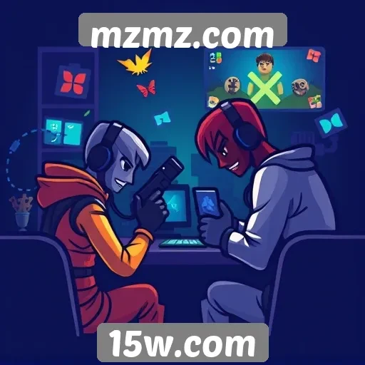 A comunidade de jogadores no site mzmz.com